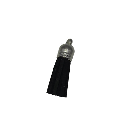 Mini Tassle with Silver
