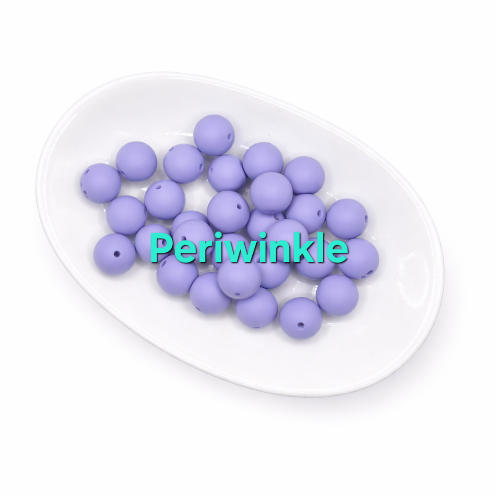 15mm Silicone Beads