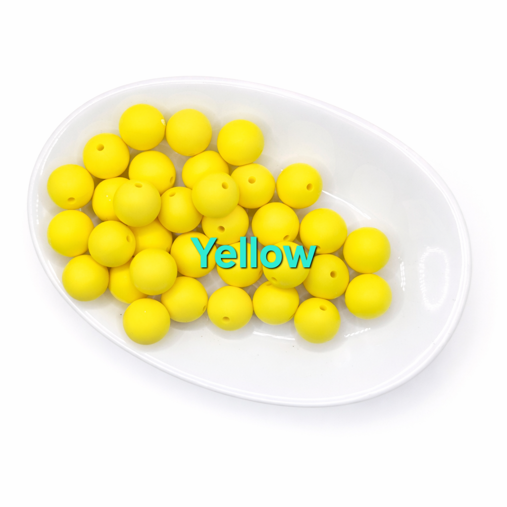 12mm Silicone Beads
