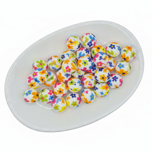 Retro Flower Print