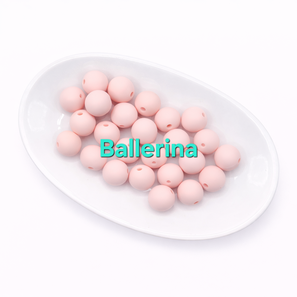 12mm Silicone Beads