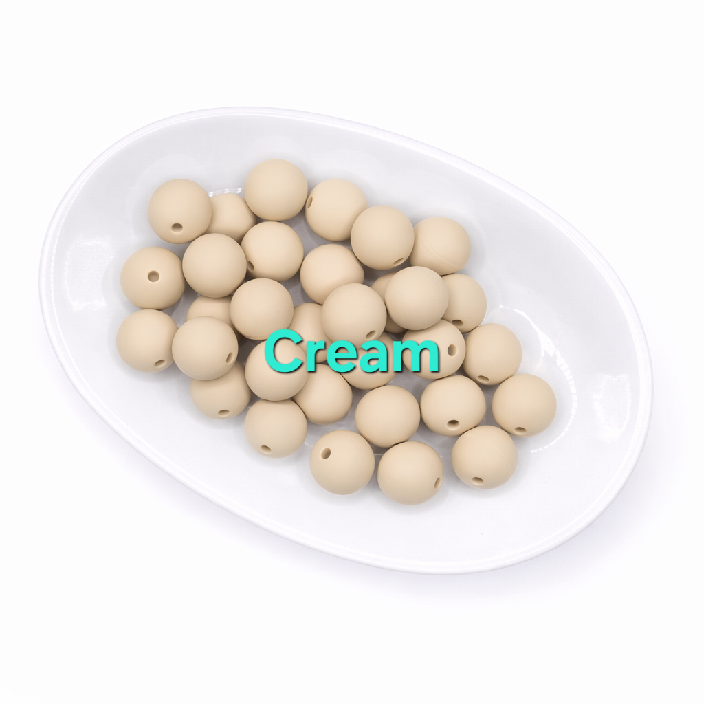 12mm Silicone Beads