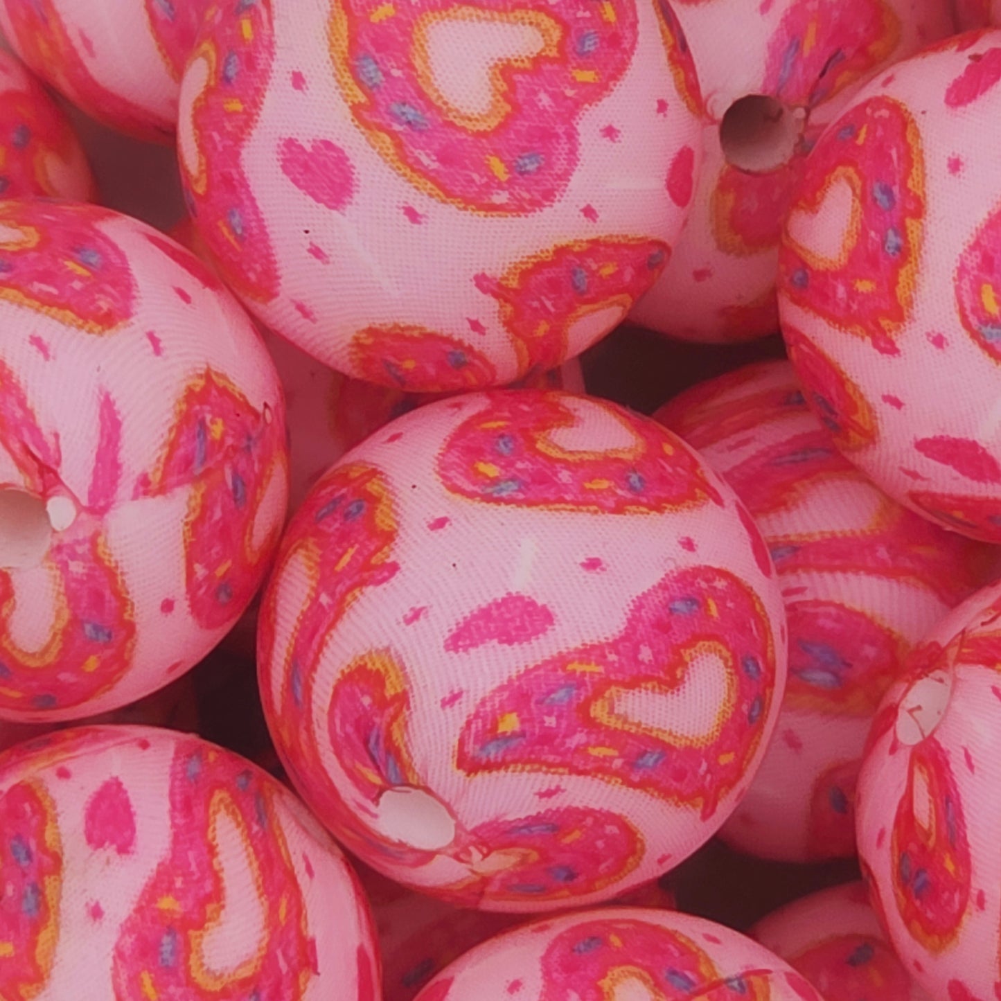 Candy Hearts Print