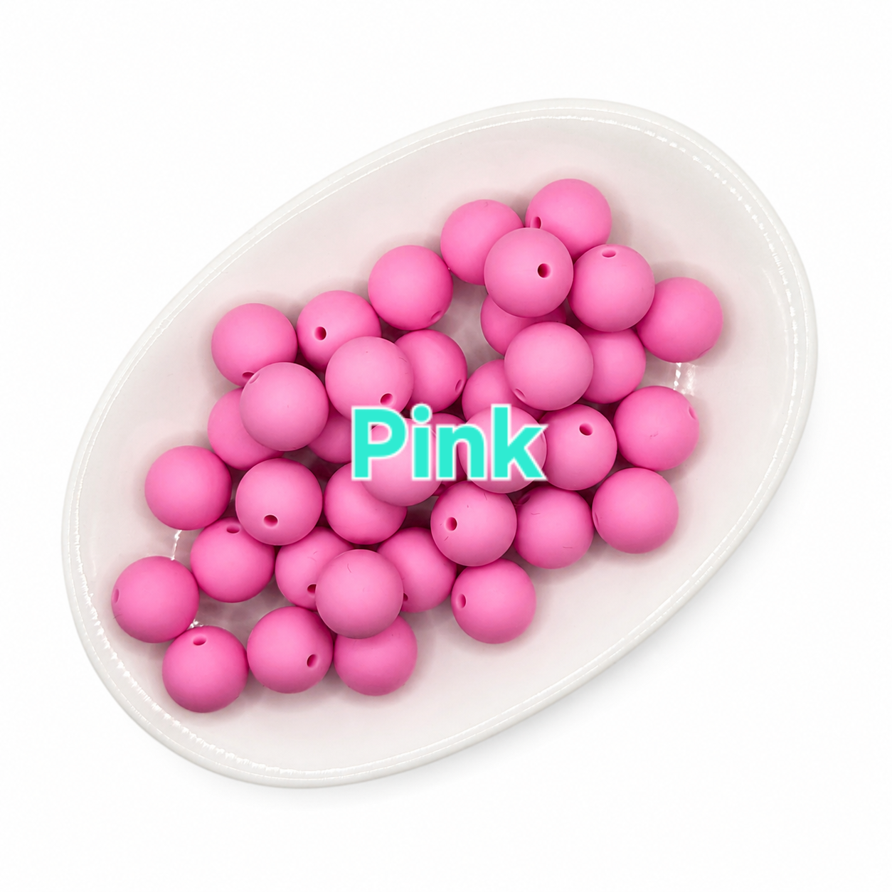 15mm Silicone Beads