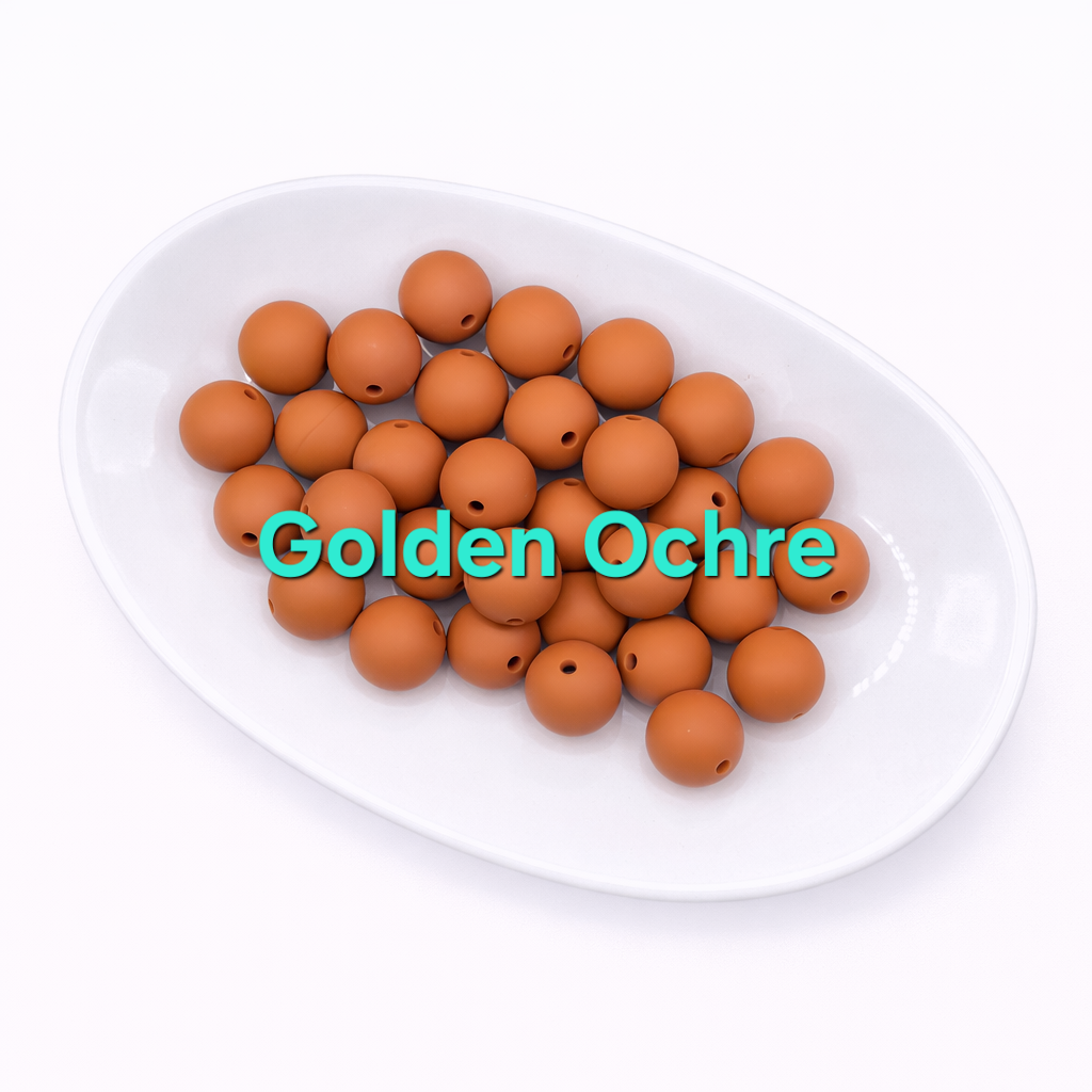 12mm Silicone Beads