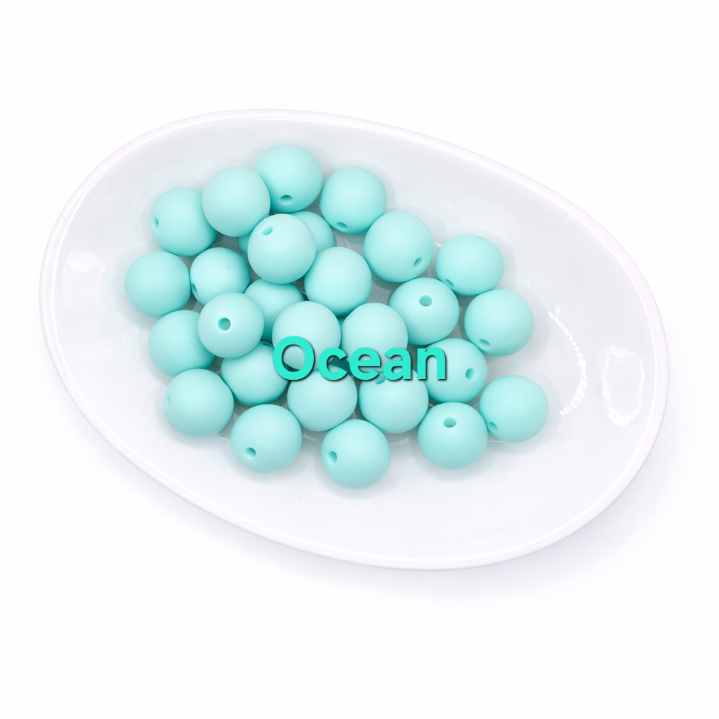 12mm Silicone Beads