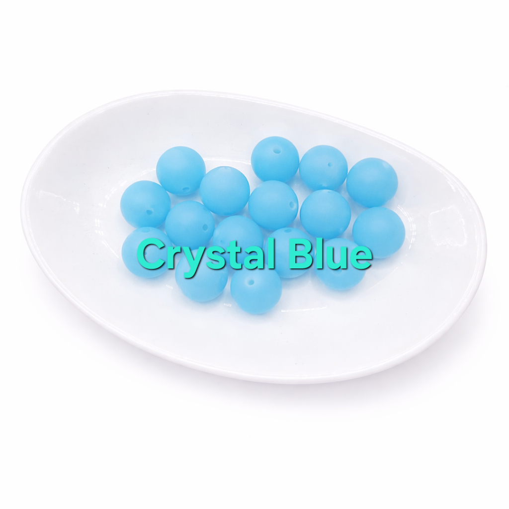 15mm Silicone Beads