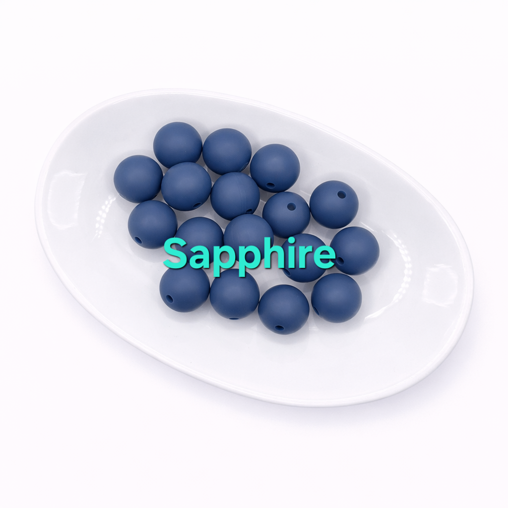 12mm Silicone Beads