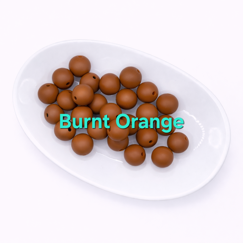 12mm Silicone Beads