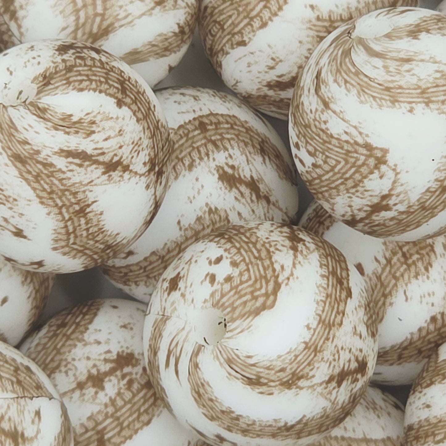 Burnout Printed Bead