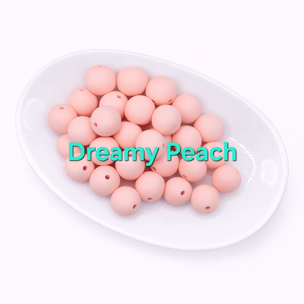 12mm Silicone Beads
