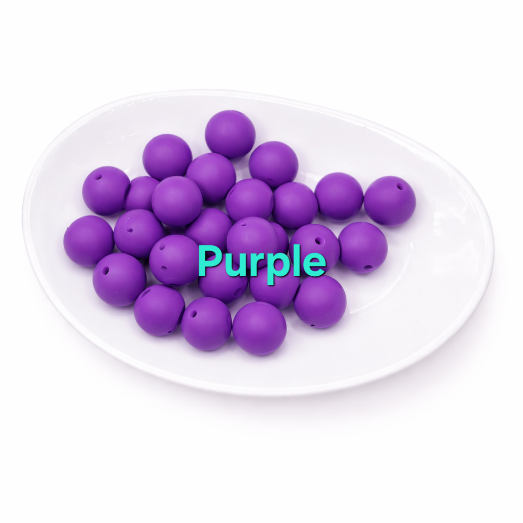 12mm Silicone Beads