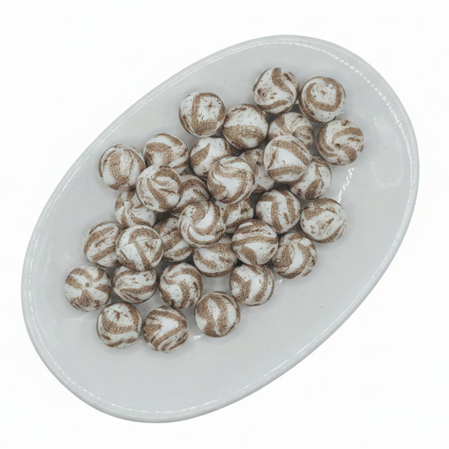 Burnout Printed Bead