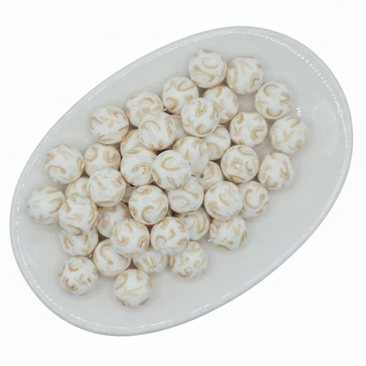 Boho Vibes Printed Bead