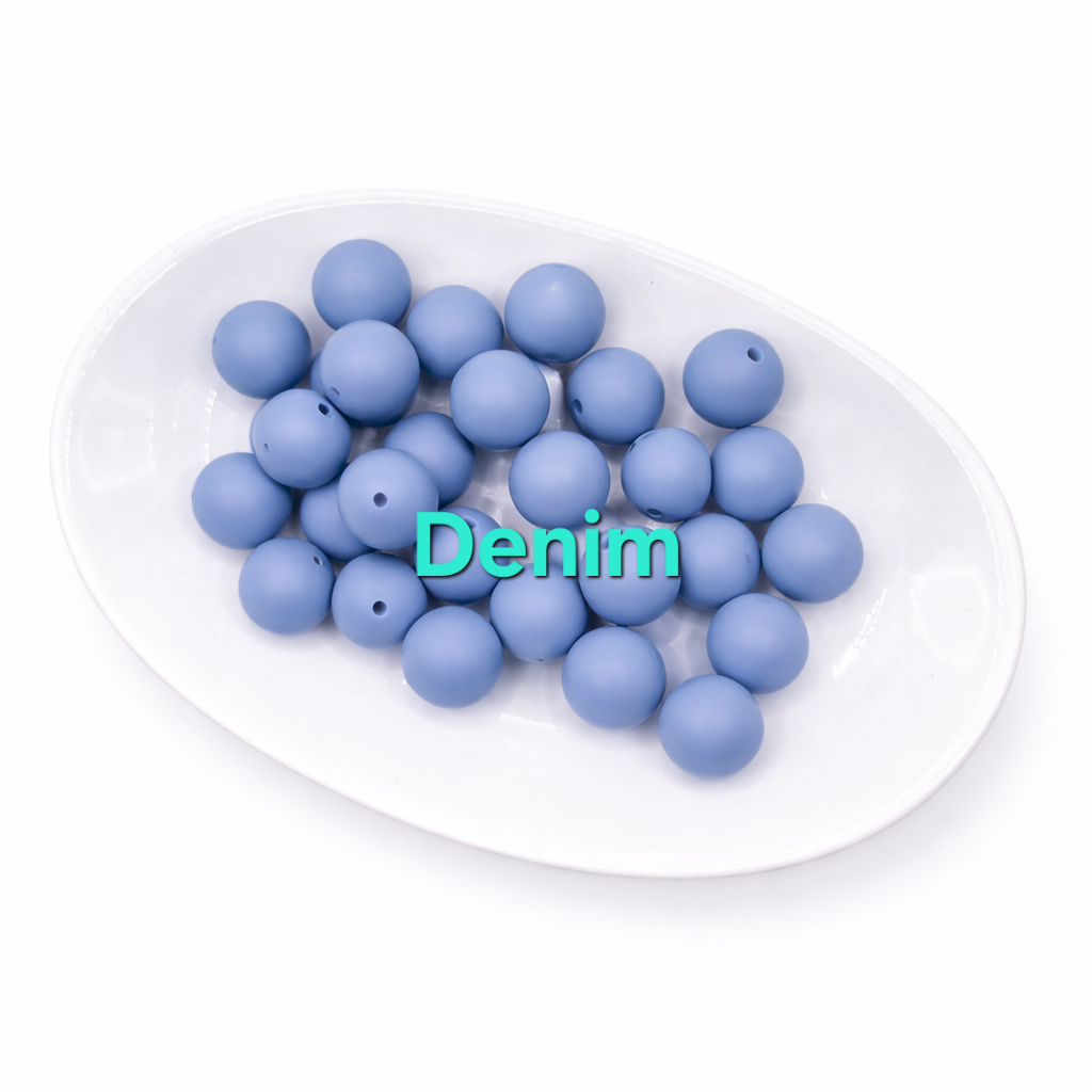 12mm Silicone Beads