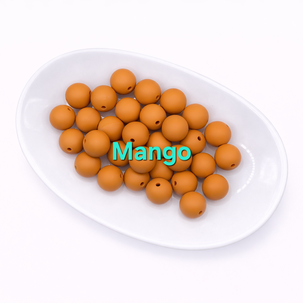 12mm Silicone Beads