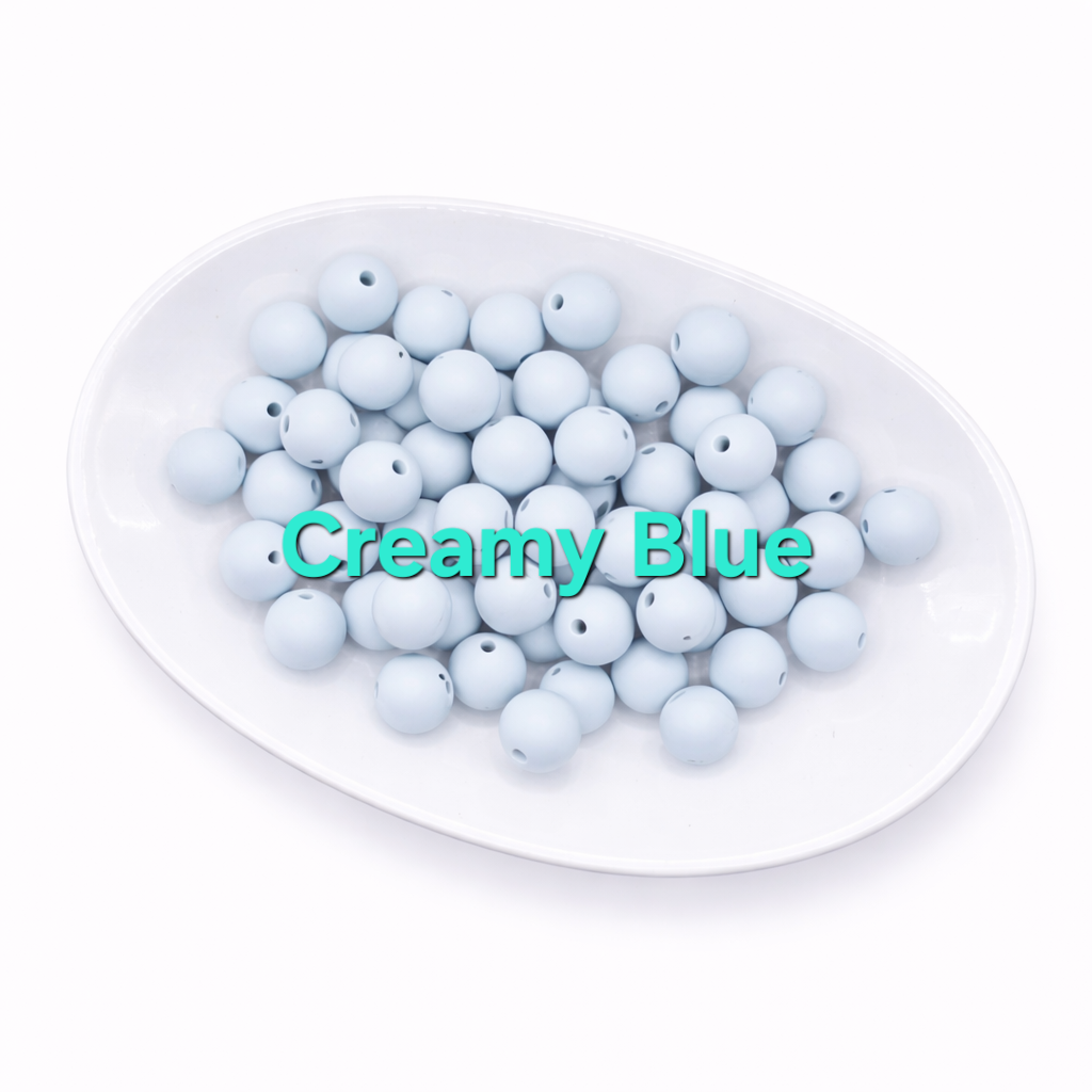 12mm Silicone Beads