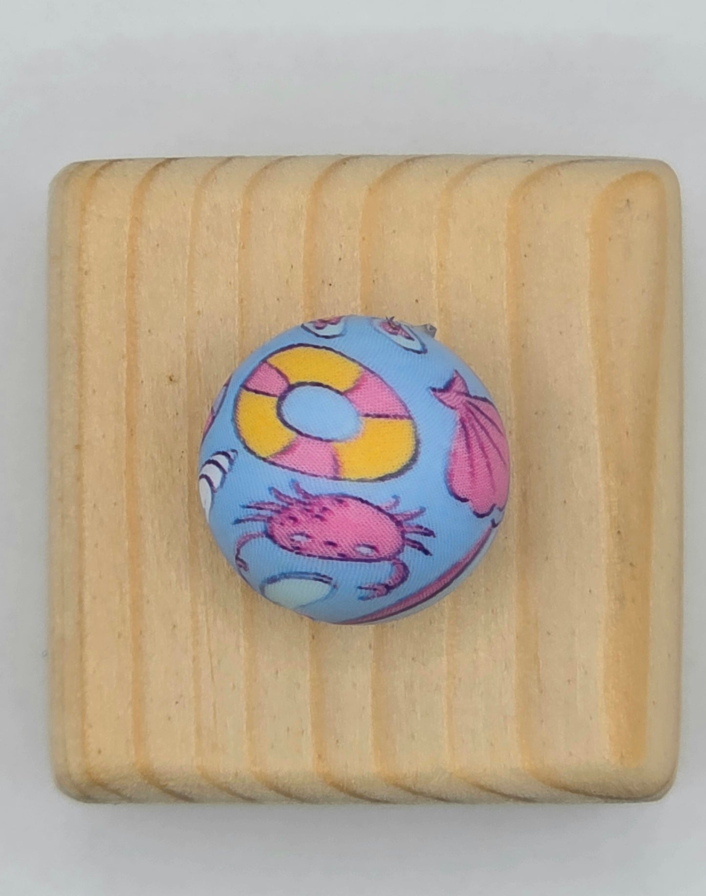 Beach Day Printed Bead