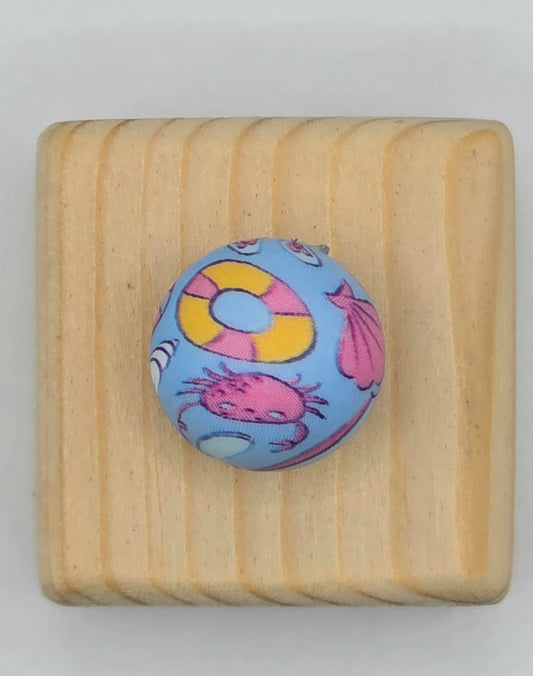 Beach Day Printed Bead