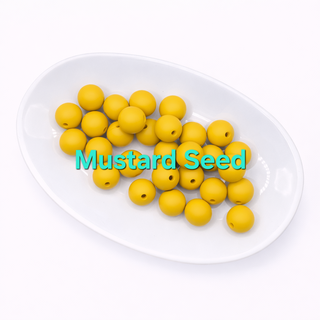 12mm Silicone Beads