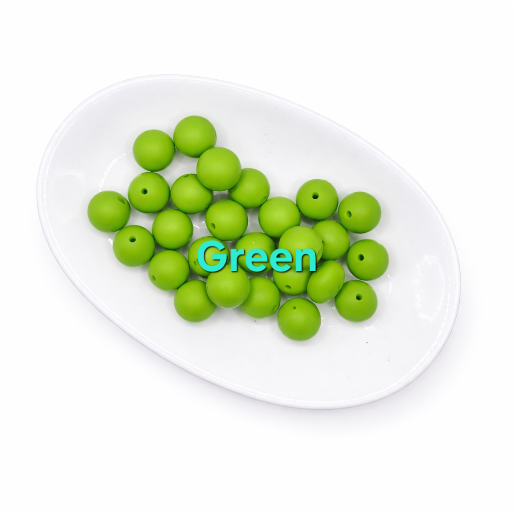 12mm Silicone Beads