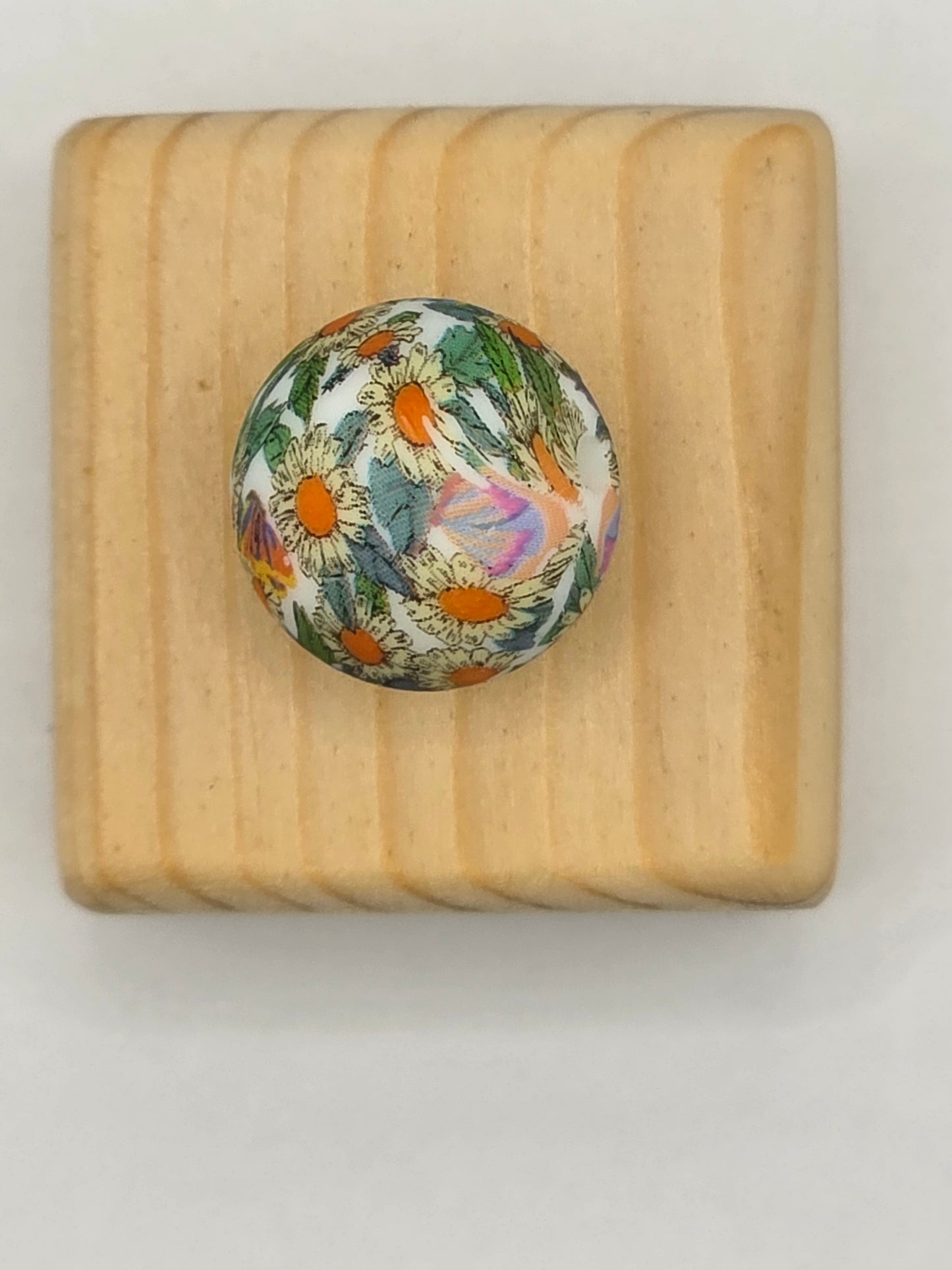 Spring Garden Printed Bead