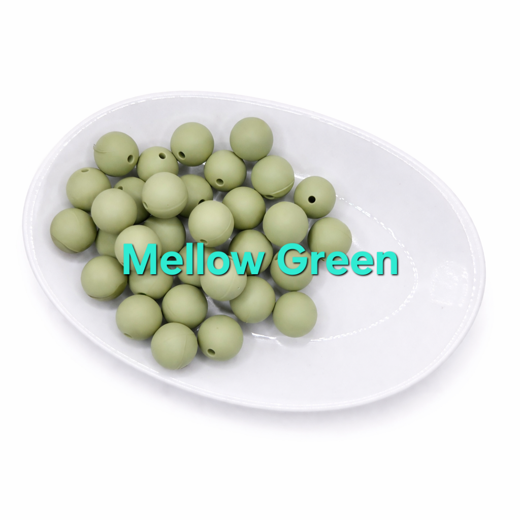 12mm Silicone Beads