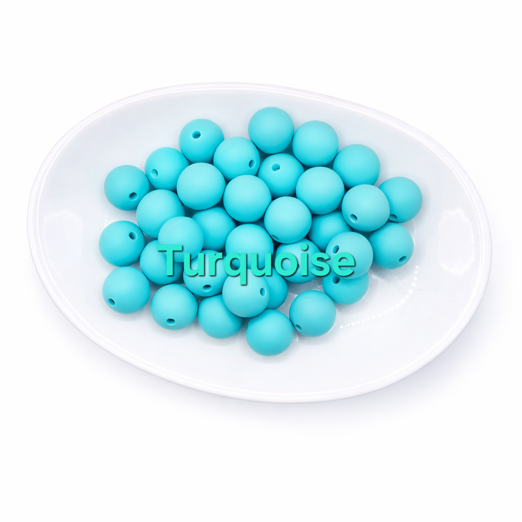 12mm Silicone Beads
