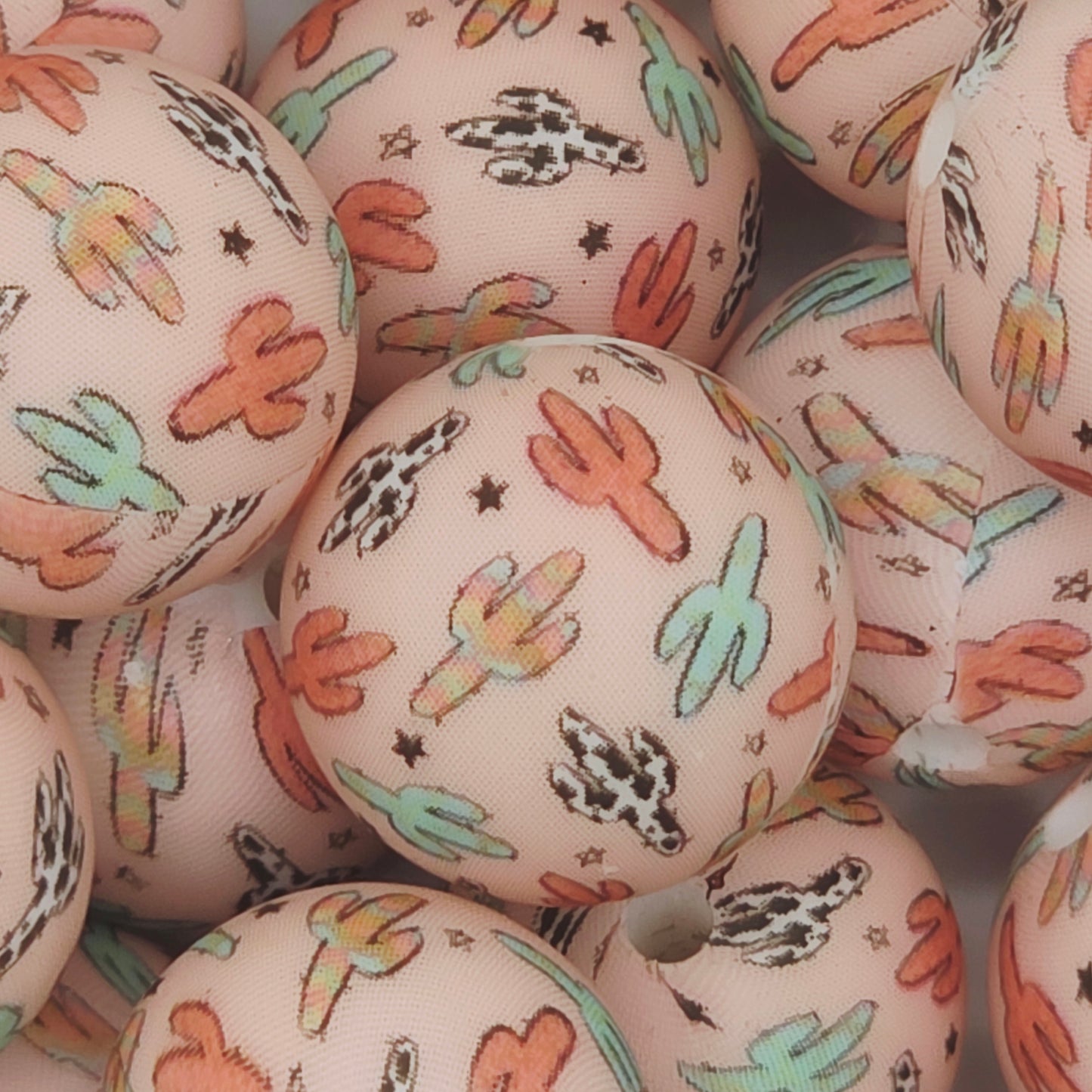 Desert Blush Cactus Print