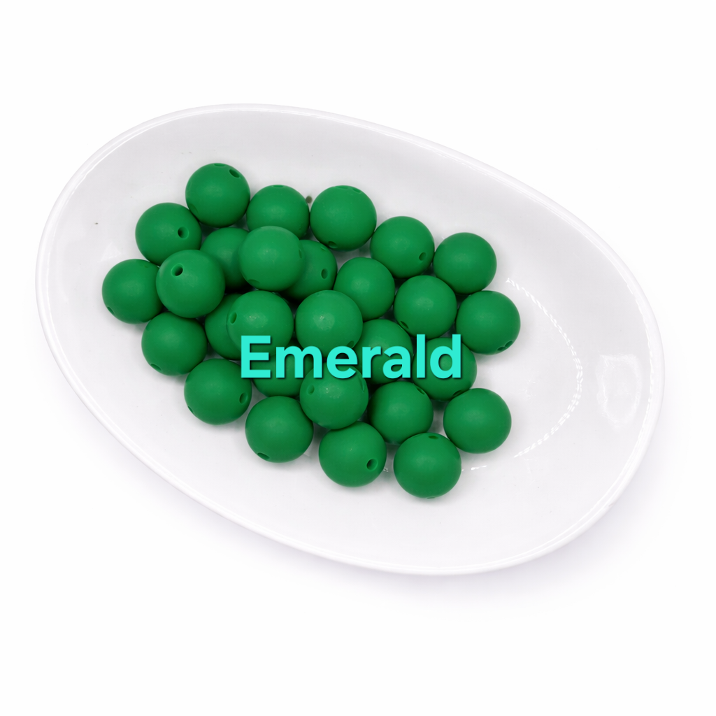15mm Silicone Beads