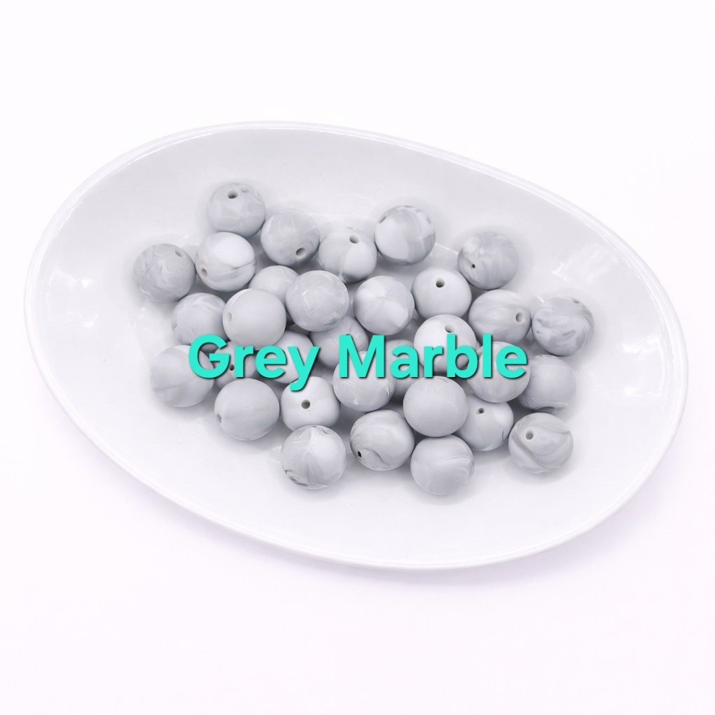 12mm Silicone Beads
