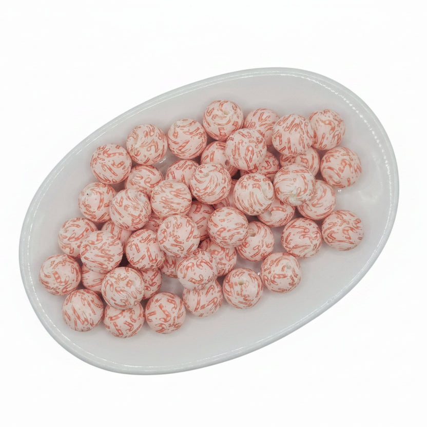 Daisy Candy Cane Print