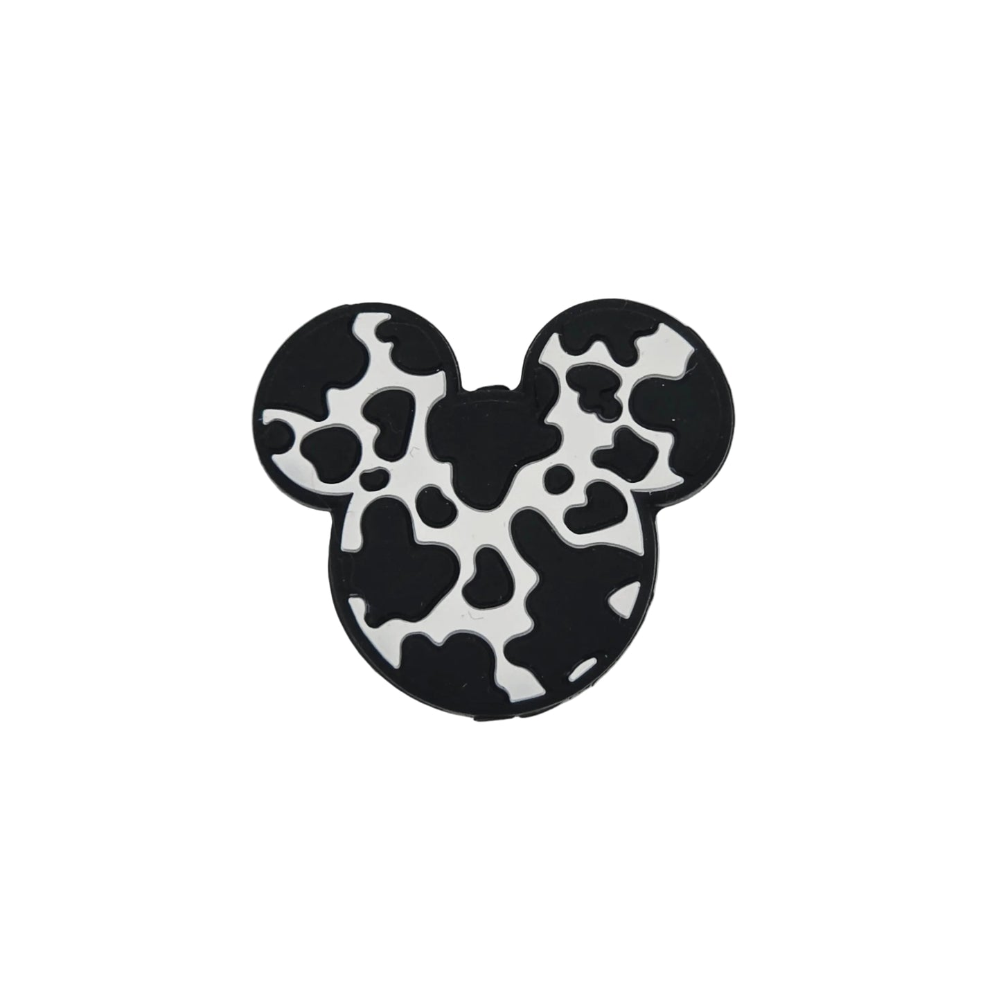 Cow Print Mouse Ears Focal