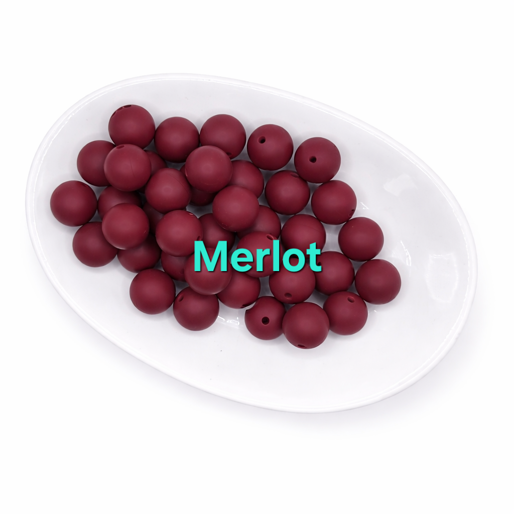 12mm Silicone Beads