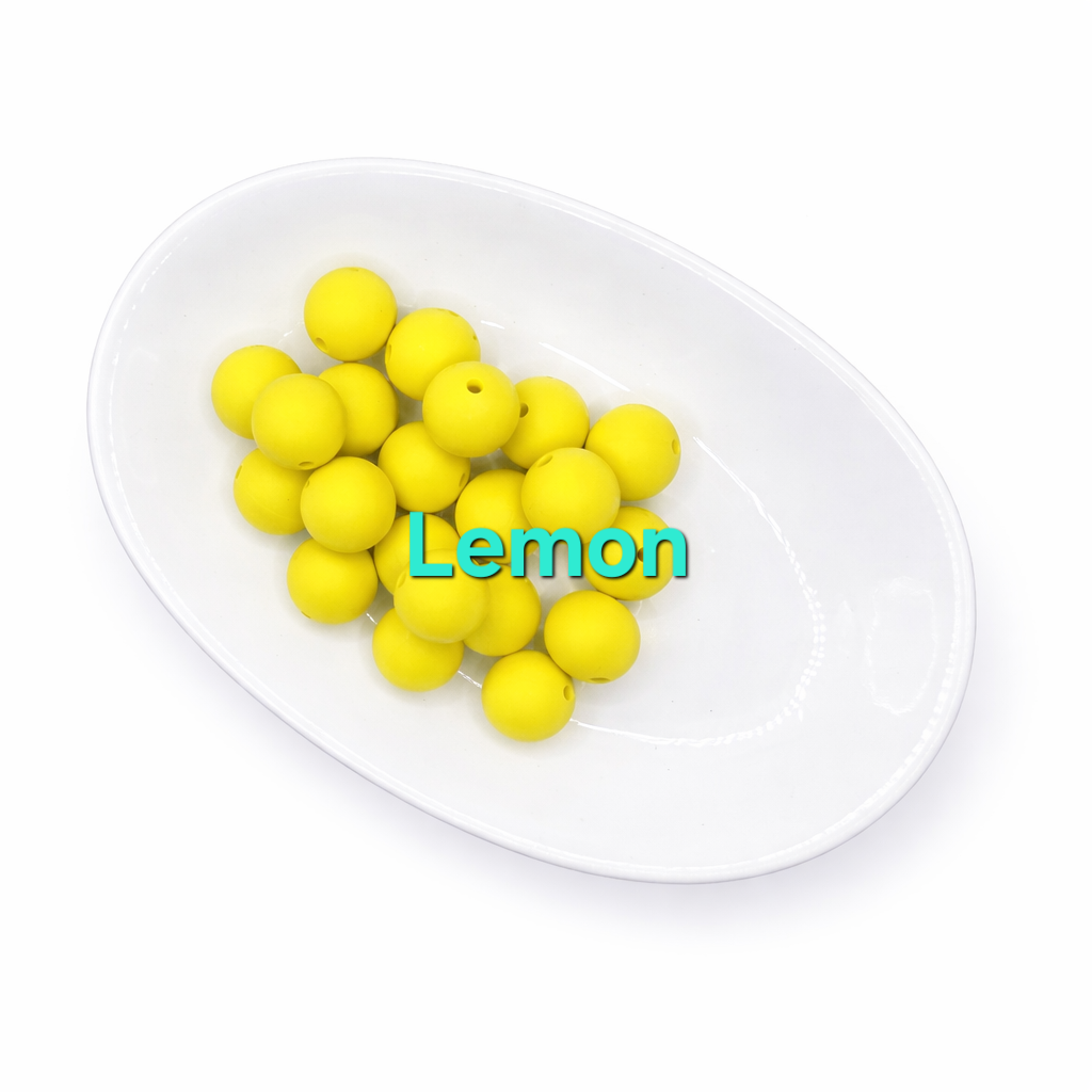 12mm Silicone Beads
