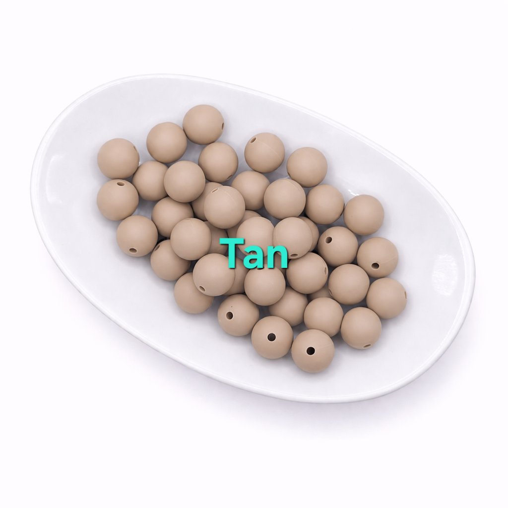 12mm Silicone Beads