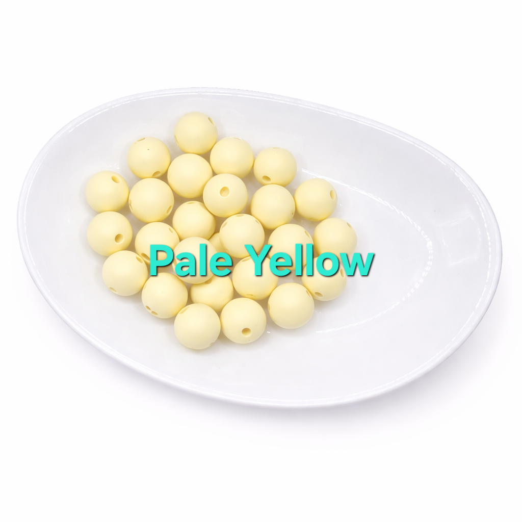 12mm Silicone Beads