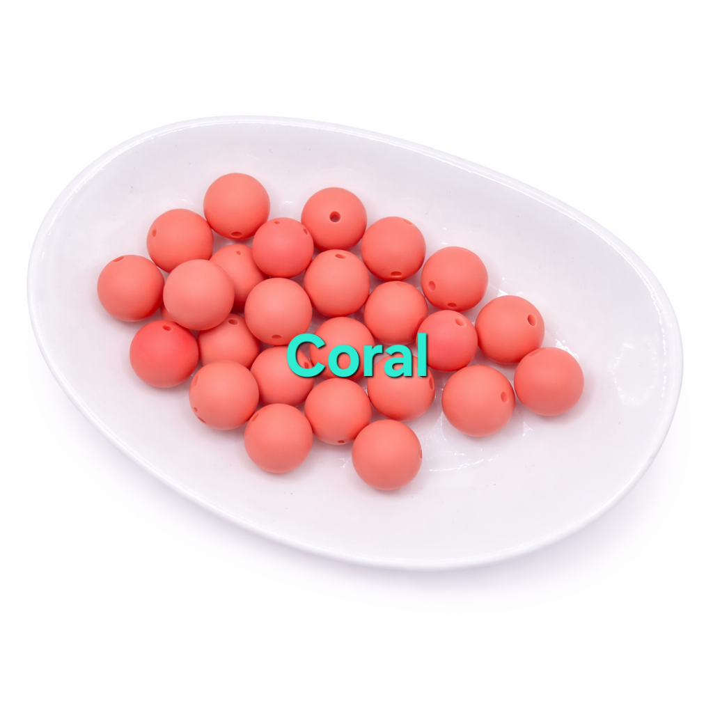 12mm Silicone Beads