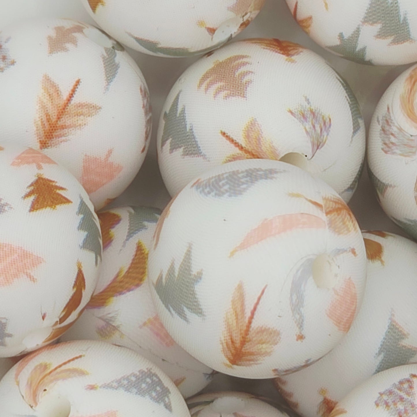Boho Christmas Printed Bead