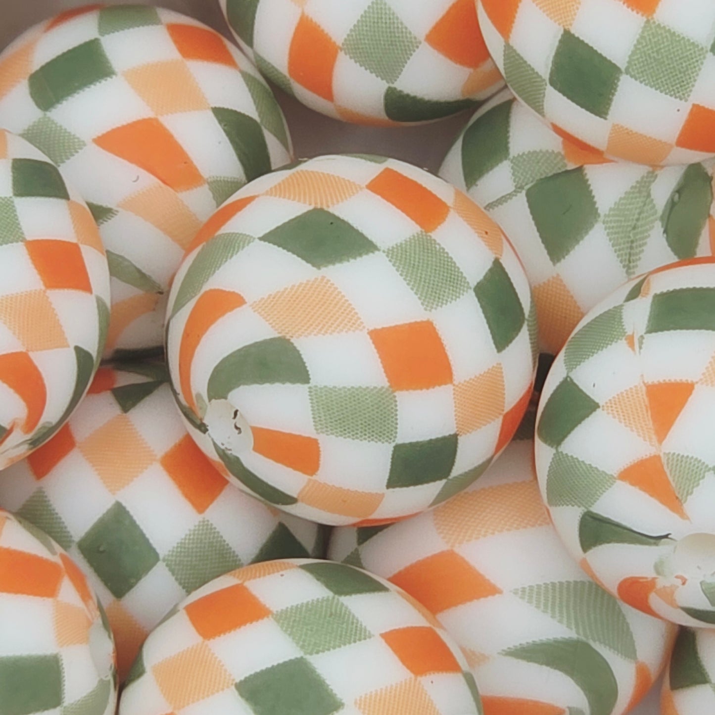 Retro Checker Print