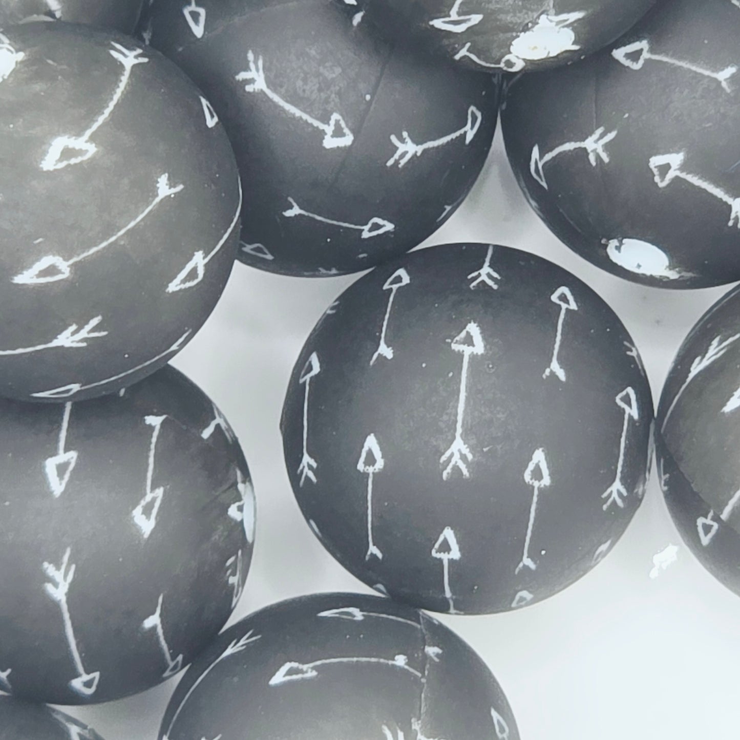 Arrow Printed Bead