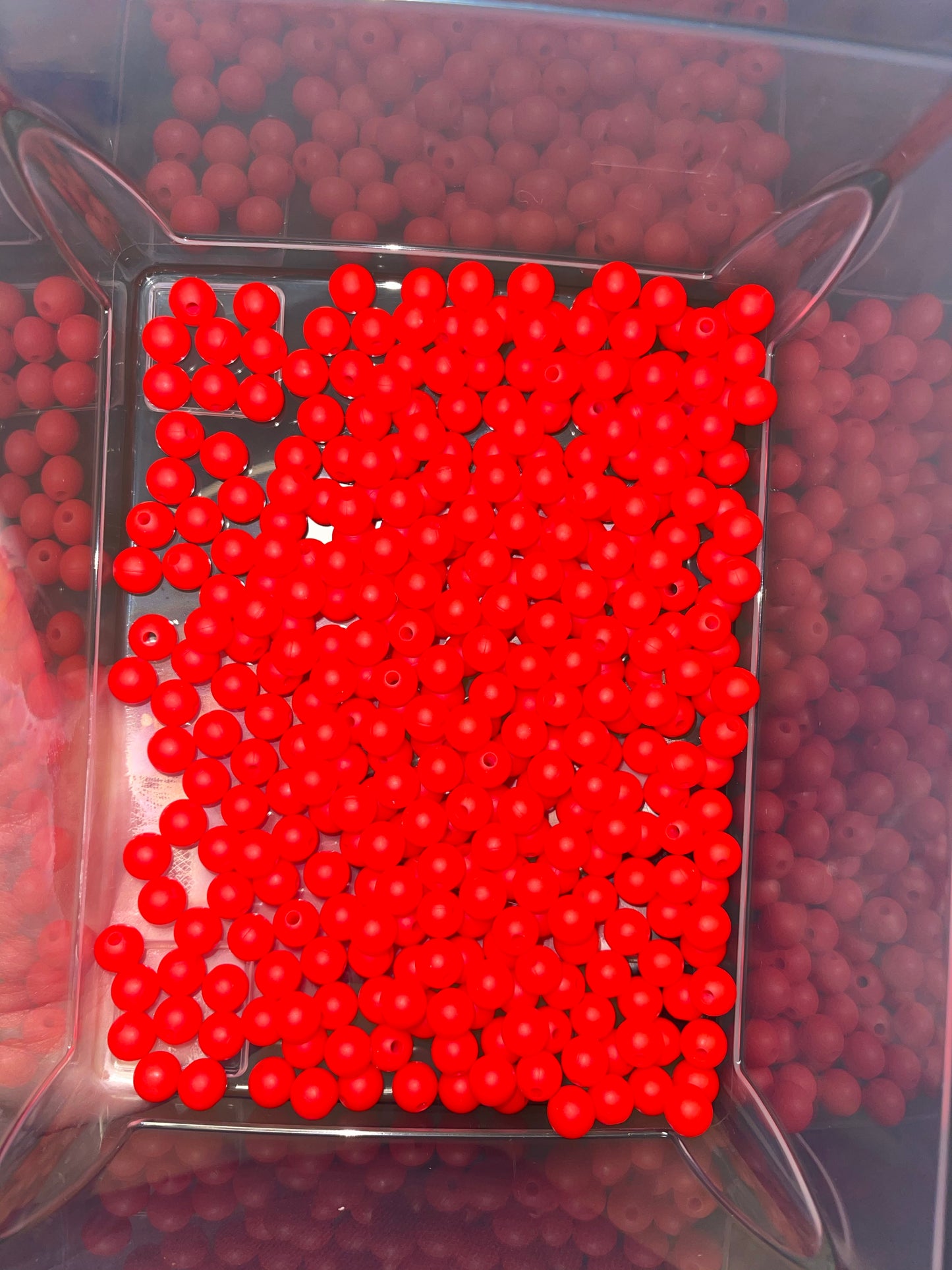 9mm Silicone Beads